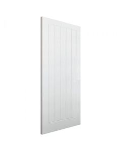 Premdor Vertical 5 Panel Textured Hollow Core Door 2`3 x 6`6 (686mm x 1981mm x 35mm) 37516