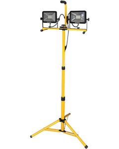 Faithfull  LED Twin Tripod Site Light 70w 110v FPPSLT70VL