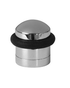 Carlisle Brass Floor Mounted Door Stop Chrome Plated  DSF3020CP