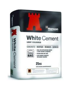 Hanson White Cement 25kg