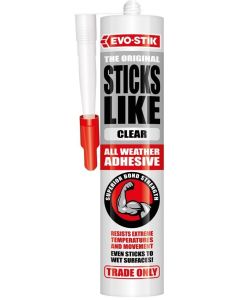 Bostik Sticks Like Sh*t All Weather Adhesive Clear 290ml 30614757