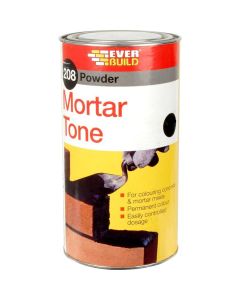 Everbuild Powdered Mortar Tone Cement Dye Brown 1kg PMTBN1