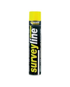 *Clearance* Everbuild Black Line Marking Paint 700ml