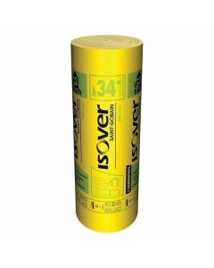 Isover Spacesaver Insulation Quilt 200mm (Long Length Roll) 1160mm Wide x 5.2m Long (6.03m2 Per Roll)