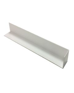 Kestrel Square Edge Fascias 600mm x 40mm Slimline External Corner Joint 648/600/BW