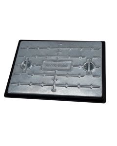Clark Drain 25 Tonne Solid Top Manhole Cover PC6EG 600mm x 450mm