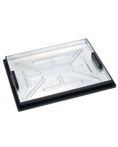 Clark Drain 5 Tonne Recessed Sealed and Locked Manhole Cover 600mm x 450mm x 46mm T11G3