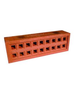 Redbank Air Brick Smooth Red 215mm x 65mm 350