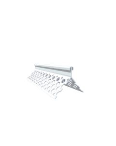 Trueline Corner Bead External Wall Insulation White Plastic 10mm x 2500mm CB1025W