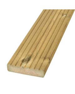 Treated Softwood Decking 125mm x 32mm