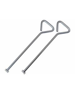 Faithfull Manhole Keys 520mm (20") (Pack of 2) FAIMHK520
