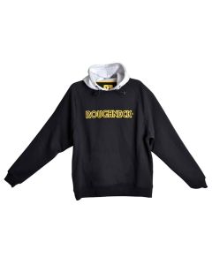*Clearance* Roughneck Black and Grey Hooded Sweatshirt Extra Large RNKHOODYXL