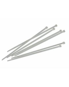 Faithfull FAICT200W Cable Ties White 3.6mm x 200mm (Pack of 100)