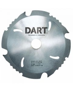 Dart Poly Crystalline Diamond Fibre Cement Saw Blade 165mm x 20B x 4Z PCD165204