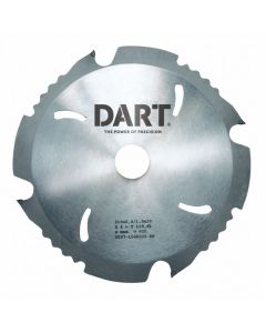 Dart Poly Crystalline Diamond Fibre Cement Saw Blade 165mm x 30B x 4Z PCD165304