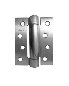 Jedo J9800PC Spring Hinge 3 Hinge Pack.Polished Chrome. 102x76x2.7mm Size;