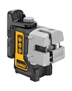 Dewalt 3 Way Self Levelling Red Multi Line Laser DW089K