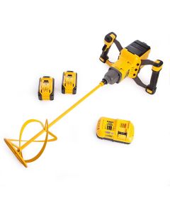 DeWalt XR FlexVolt Paddle Mixer Comes With 2x 9.0a Batteries DCD240X2