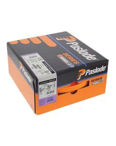 Paslode Collated Twist Nails 35mm Electro For Positive Placement Nailer (2000 Per Pack And 2 Fuel Cells) 141185