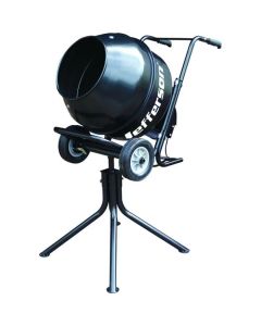 Jefferson 110v Electric Cement Mixer 130 litre Drum With Tilt & Turn Stand JEFCEM1110