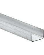 Siniat GTEC U Track 3000mm x 62mm Gauge RX 4041932 (Equivalent to Gypframe 62 FEC 50)