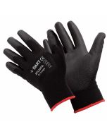 Dart Handmax Black Polyurethane Large Gloves ATLANTA-L
